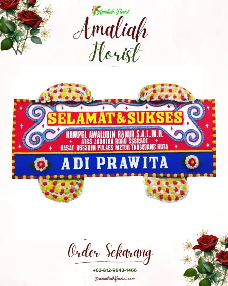Papan Bunga Ucapan Selamat Jekulo